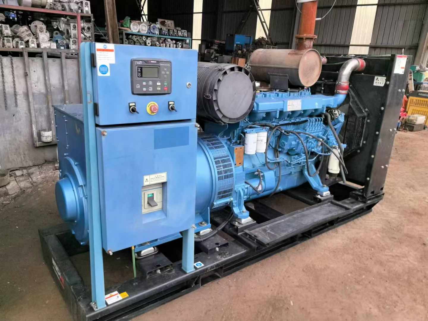 康巴什500kW 柴油发电机组可带动设备功率的计算公式是什么？
