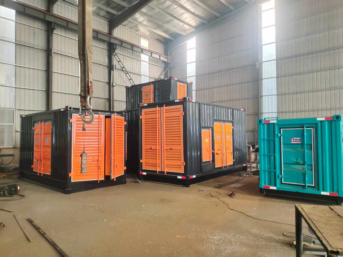 康巴什500kw柴油发电机组可以带动多少功率设备？